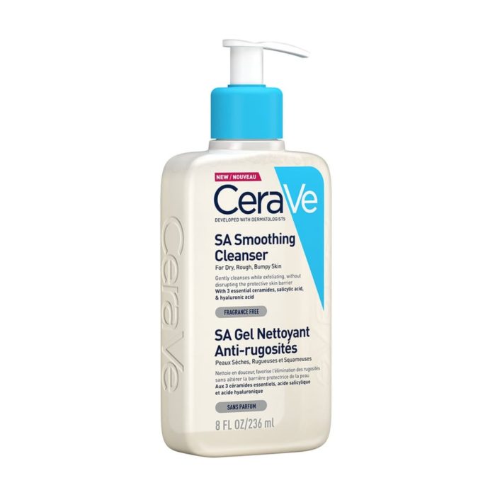 سيرافي غسول منظف بحمض الساليسيليك 236مل CeraVe SA Smoothing Cleanser for Normal, Dry and Rough Skin