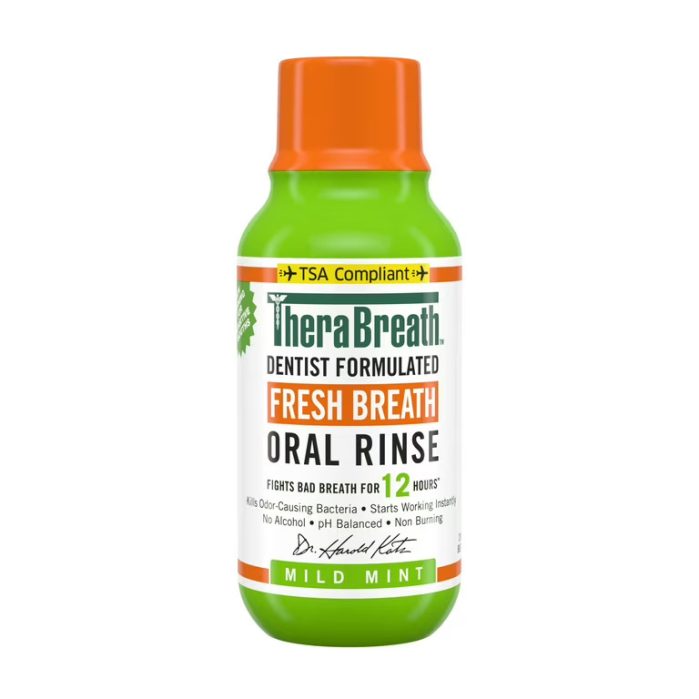 غسول الفم فريش بريث ثيرابريث 500مل Fresh Breath Oral Rinse