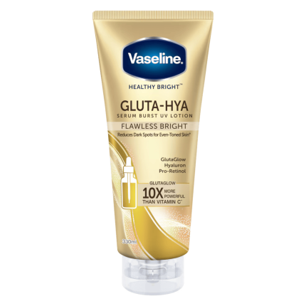 فازلين لوشن جلوتا-هيا فلوليس للبقع الداكنة 300مل Vaseline Gluta-Hya Flawless Glow