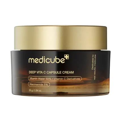 كريم ميديكوب ديب فيتامين سي بالكبسولات 55جم Medicube Deep Vita C Capsule Cream