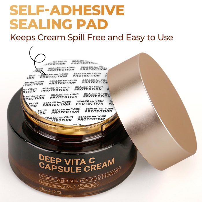 كريم ميديكوب ديب فيتامين سي بالكبسولات 55جم Medicube Deep Vita C Capsule Cream