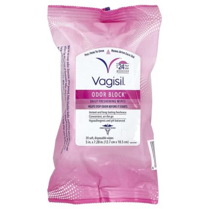 Vagisil Odor Block® Daily Freshening Wipes