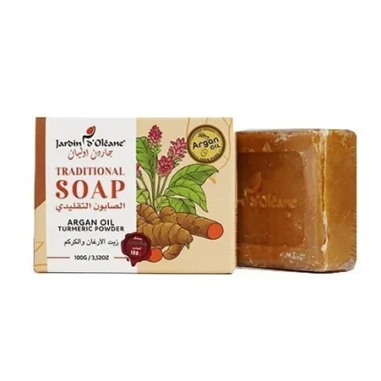 جاردن اوليان الصابون التقليدي زيت الارغان والكركم Jardian D Traditional Soap with argan oil and turmeric
