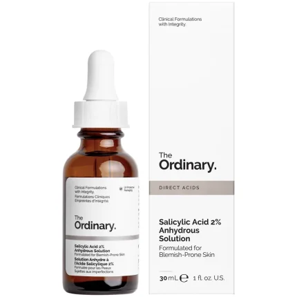 ذا اورديناري سيروم حمض الساليسيليك 30مل The Ordinary Salicylic Acid 2% Anhydrous Solution
