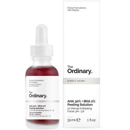 ذا اورديناري سيروم مقشر الاحماض 30مل The Ordinary AHA 30% + BHA 2% Peeling Solution
