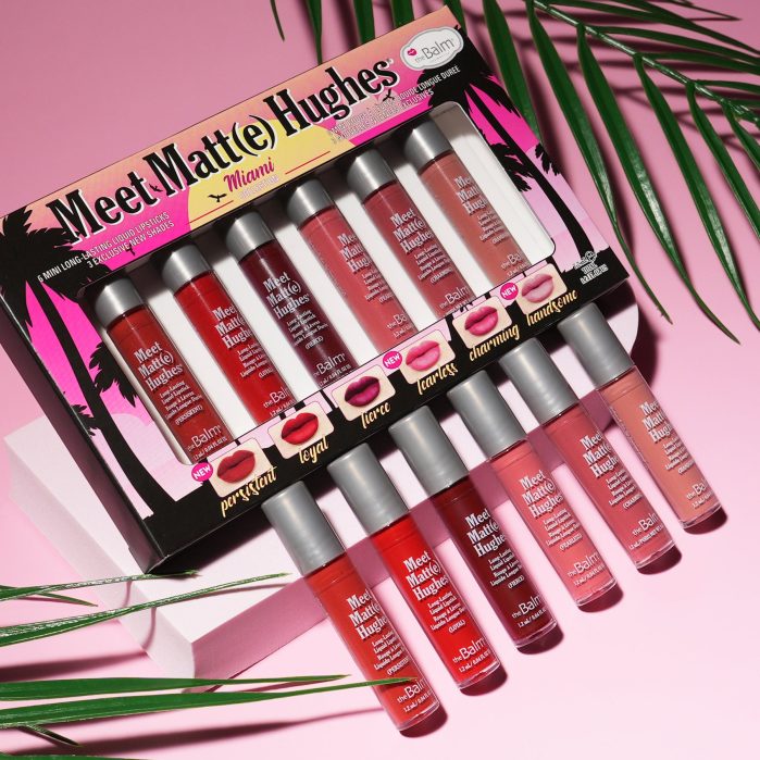 ذا بالم ميت مات هيوس ميامي theBalm Meet Matte(e)Hughes Set of 6 Mini Lipsticks