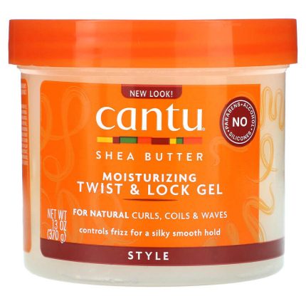 كانتو جل تويست اند لوك لترطيب الشعر بزبدة الشيا 369جم Cantu Shea Butter Moisturizing Twist & Lock Gel