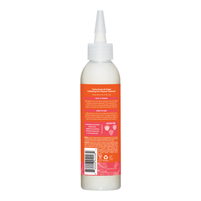 كانتو علاج تقشير فروة الرأس بالجوافة والزنجبيل CANTU Guava & Ginger Scalp Exfoliating Treatment
