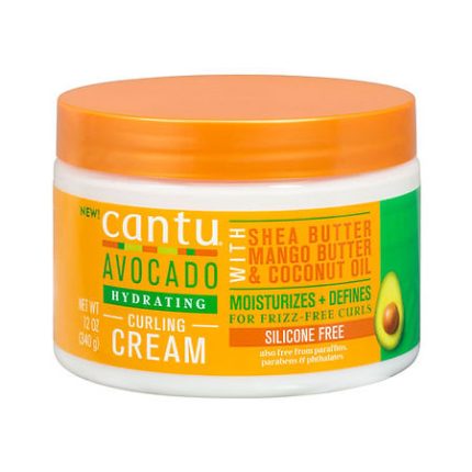 كانتو كريم بالأفوكادو لاصلاح وترطيب الشعر 340جم Cantu Avocado Hydrating Curling Cream
