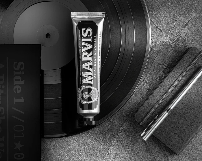 معجون مارفس عرق السوس 25مل Marvis Amarelli Licorice Toothpaste