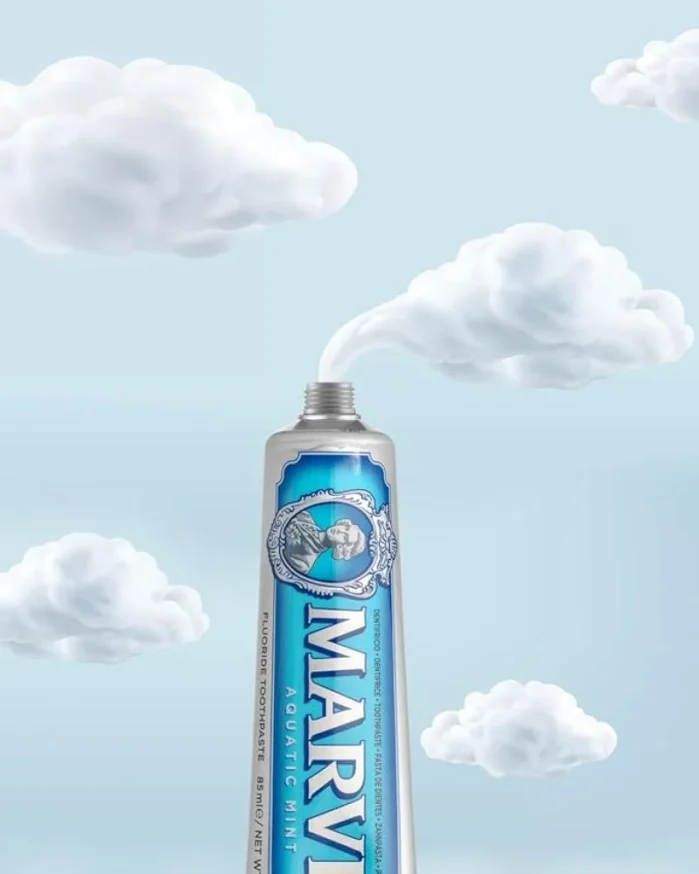 معجون مارفيس بالنعناع البحري 25مل Marvis Aquatic Mint Toothpaste