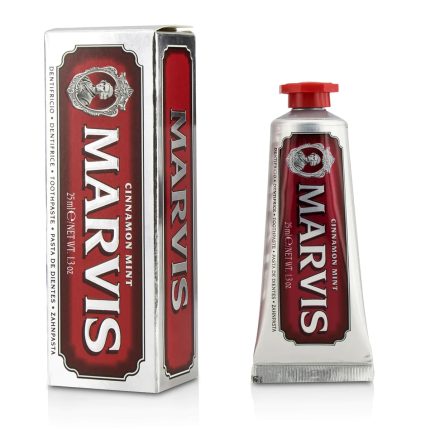 معجون مارفيس بالنعناع والقرفة 25مل Marvis Cinnamon Mint Toothpaste