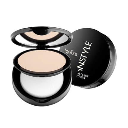 توب فيس بودرة مضغوطة ويت اند دراي TOPFACE Instyle Wet & Dry Powder