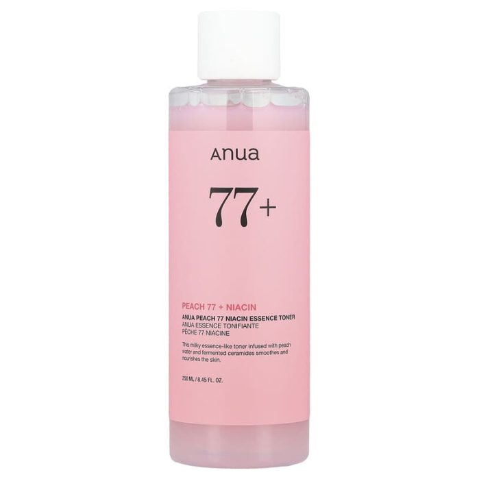 انوا تونر الخوخ نياسين 250مل Anua Peach 77% Niacin Essence Toner