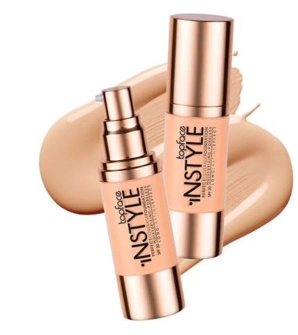 توب فيس كريم اساس بيرفكت كوفرج Topface Instyle Perfect Coverage Foundation - 008