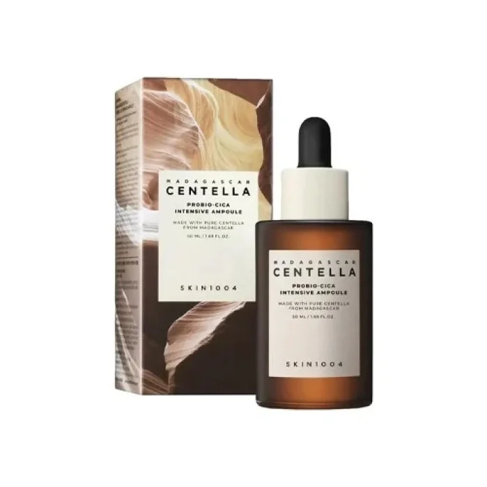 سكين 1004 أمبولة مدغشقر سنتيلا بروبيو سيكا 50مل SKIN 1004 Madagascar Centella Probio-Cica Intensive Ampoule