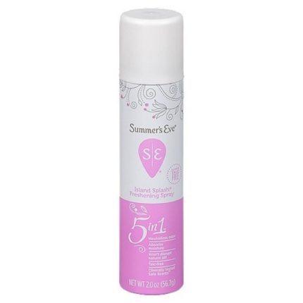 سمرز ايف بخاخ المنطقة الحساسه 5 في 1 ايلاند سبلاش 56.7 جم SUMMER'S EVE Island Splash Freshening Spray 5 in 1