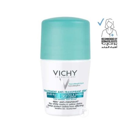 فيشي مزيل عرق رول للتعرق الزائد 48 ساعة رول 50مل Vichy Traitement Anti-Transpirant 48h