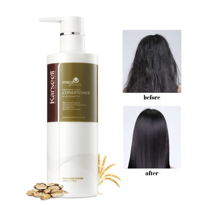 ⁦كارسيل بلسم الشعر بزيت الأرغان العضوي 500مل Karseell Organic Argan Oil Hair Conditioner⁩ - الصورة ⁦3⁩