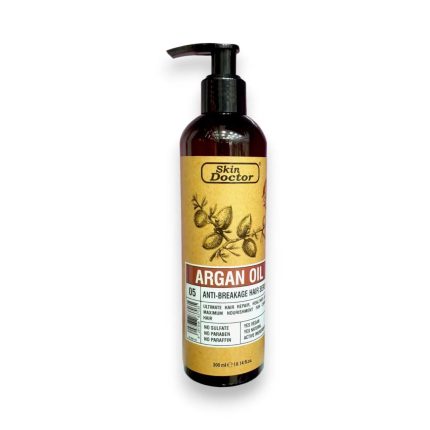 سكين دكتور سيروم للشعر المتقصف بزيت الارغان 300مل Skin Doctor Argan Oil Anti-Breakage Hair Serum