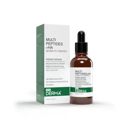 101 ديرما سيروم الطاقة متعدد الببتيدات + حمض الهيالورونيك 30مل 101 Derma Multi Peptides + HA Power Serum