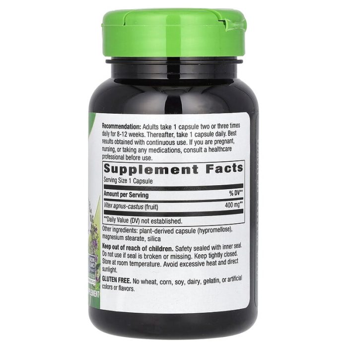 ناتشرز واي‏ كبسولات كف مريم 100كبسولة نباتية Nature's Way Vitex Fruit 400 mg 100 Vegan Capsules