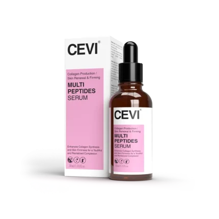 سيفي® سيروم متعدد الببتيدات لتعزيز مرونة البشرة ومضاد للشيخوخة للوجه 30مل CEVI® Multi Peptides Serum