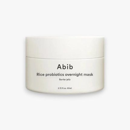 أبيب ماسك ليلي جيلي بالارز 80مل Abib Rice Probiotics Overnight Mask Barrier Jelly
