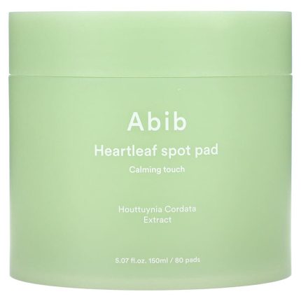 أبيب مسحات تهدئة البشرة 80 وسادة Abib Tampon anti-taches Heartleaf