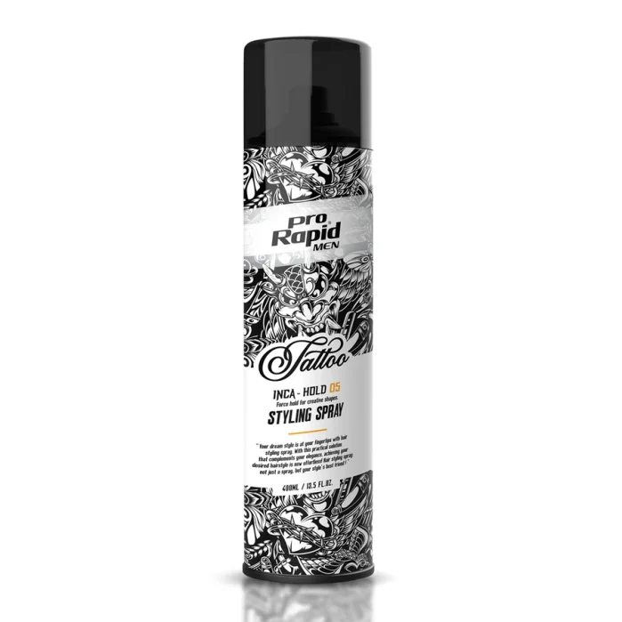 بخاخ تصفيف الشعر 400مل Pro Rapid Men INCA HOLD - 05 Styling Spray