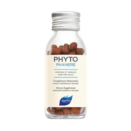 فيتو فينير لتقوية الشعر والأظافر 60 كبسولة مكمل غذائي Phytophanere Capsules