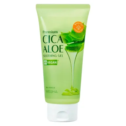 ميشا جل مهدئ بالسيكا والصبار 300مل Missha Premium Cica Aloe Soothing Gel
