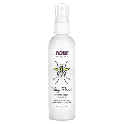 ناو طارد الحشرات باج بان 118مل NOW Foods Bug Ban Natural Insect Repellent Citrus