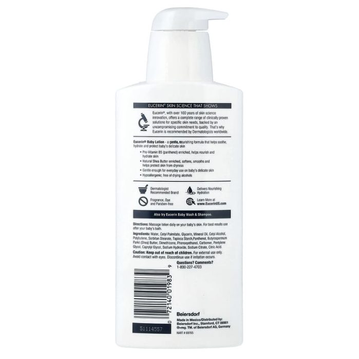 يوسرين لوشن للأطفال للبشرة الحساسة 400مل Eucerin Baby Lotion For Sensitive Skin