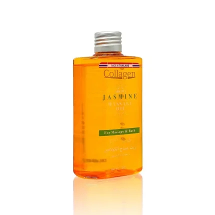 زيت مساج الكولاجين برائحة ورد الياسمين حجم 150 مل Massage Oil Jasmine by Collagen