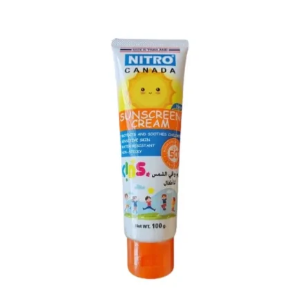 نيترو كندا كريم واقي الشمس للأطفال 100جرام Nitro Canada Kid's Sunscreen Cream