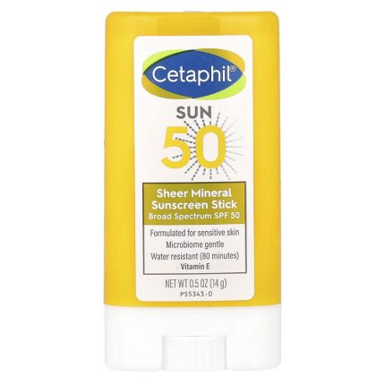 سيتافيل عصا واقي شمس معدني 14جم Cetaphil Sheer Mineral Sunscreen Stick
