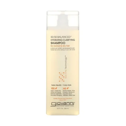 جيوفاني شامبو 50:50 المرطب والمنقي للشعر Giovanni 50:50 Balanced Hydrating Clarifying Shampoo
