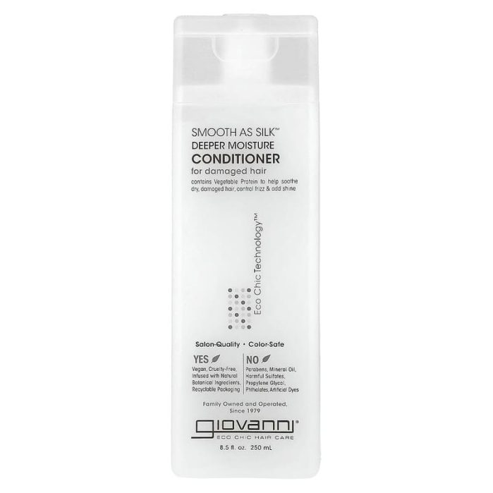 جيوفاني بلسم الترطيب العميق 250مل Giovanni Smooth As Silk Deeper Moisture Conditioner